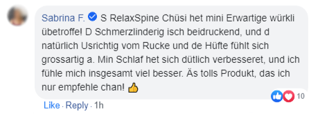 RelaxSpine™ Kissen | lindert Rücken-, Hüftschmerzen